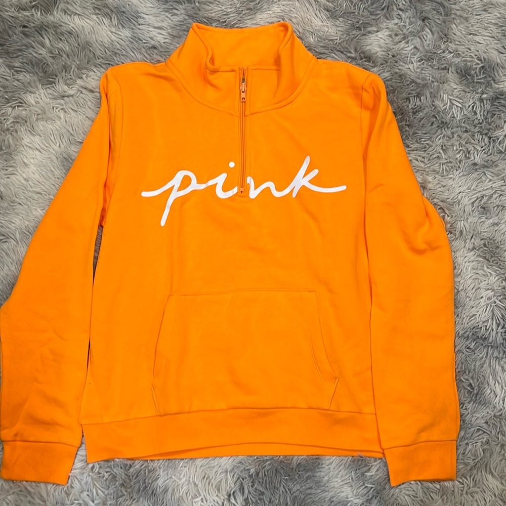 PINK 3/4 Zip Sweatshirt never worn